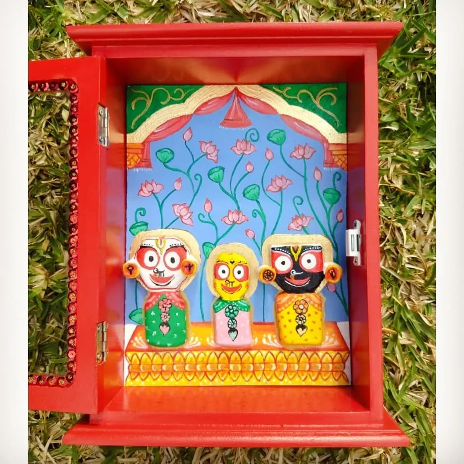 Altar a Jagannath, Baladeva y Subhadra