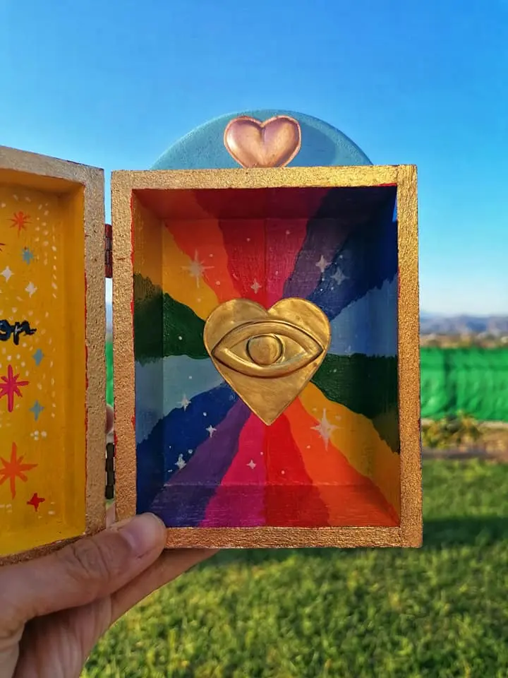 Altar Somos Amor que se expande