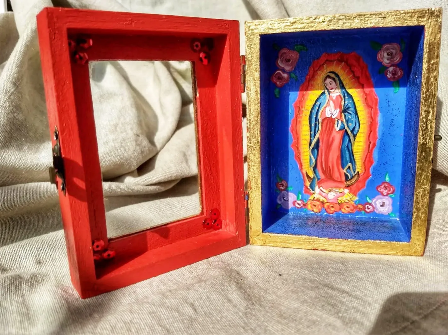 Altar a la Virgen de Guadalupe